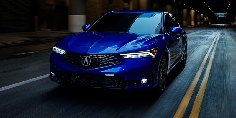 blue acura integra exterior 2024