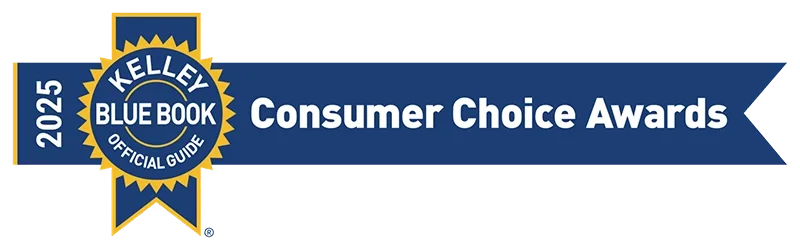 2025 Kelley Blue Book Consumer Choice Awards Logo