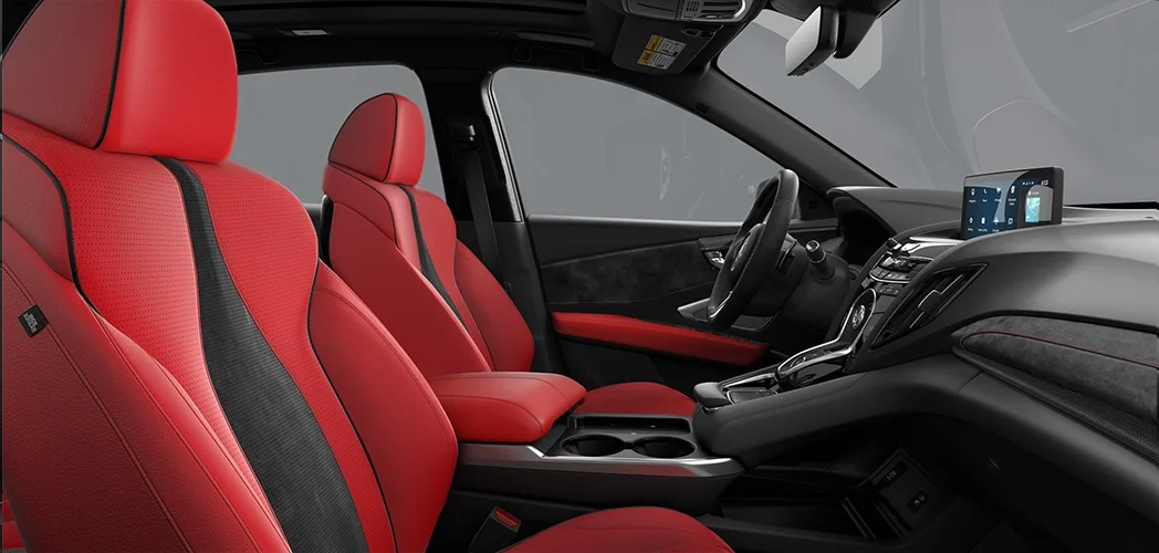 Acura RDX A-Spec Advance Interior Red