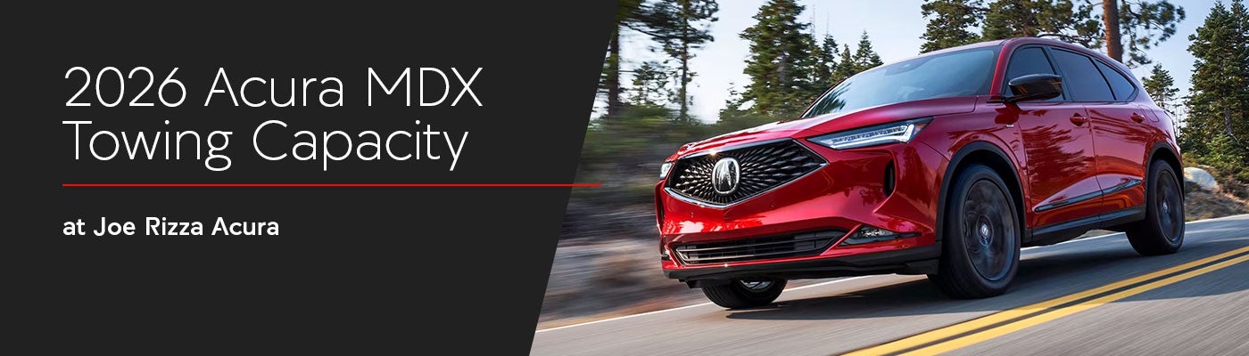 Acura MDX Towing Guide