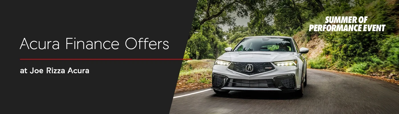 Acura Finance Offers and Specials at Joe Rizza Acura in Orland Park, Chicago, and Tinley Park