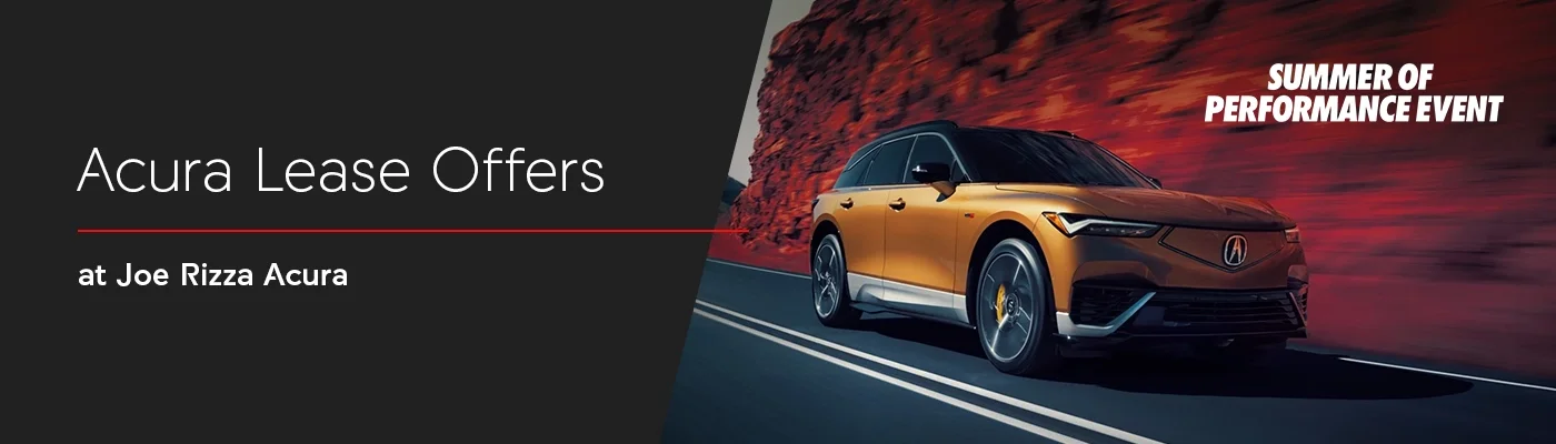 Exclusive Acura Lease Offers at Joe Rizza Acura in Orland Park, IL