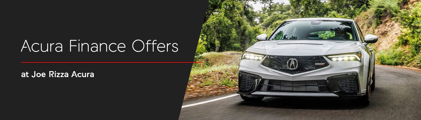 Acura Finance Offers and Specials at Joe Rizza Acura in Orland Park, Chicago, and Tinley Park