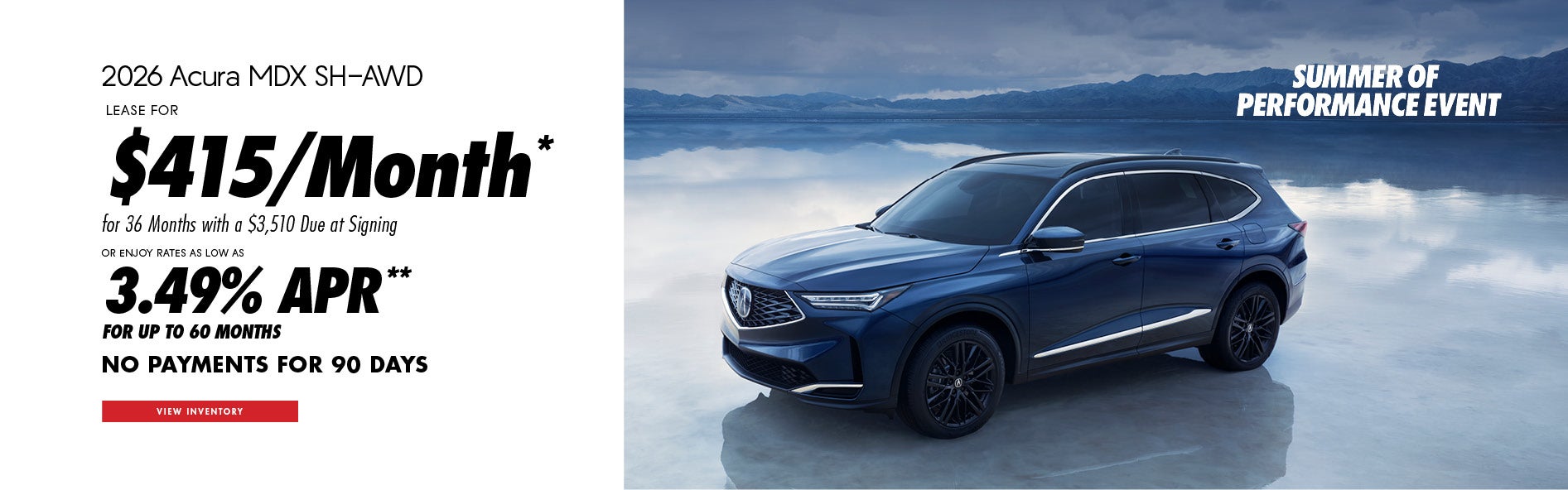 MDX Offer