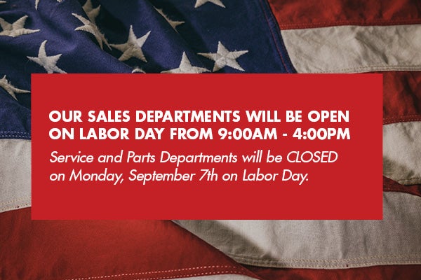 Labor Day Hours